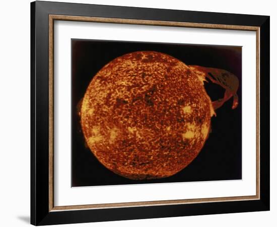 Large Solar Prominence in Extreme Ultraviolet Light, 1973-null-Framed Giclee Print