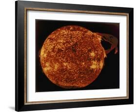 Large Solar Prominence in Extreme Ultraviolet Light, 1973-null-Framed Giclee Print