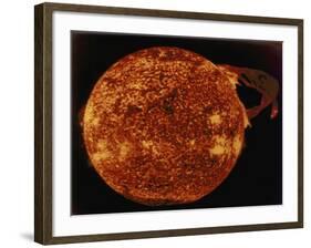 Large Solar Prominence in Extreme Ultraviolet Light, 1973-null-Framed Giclee Print