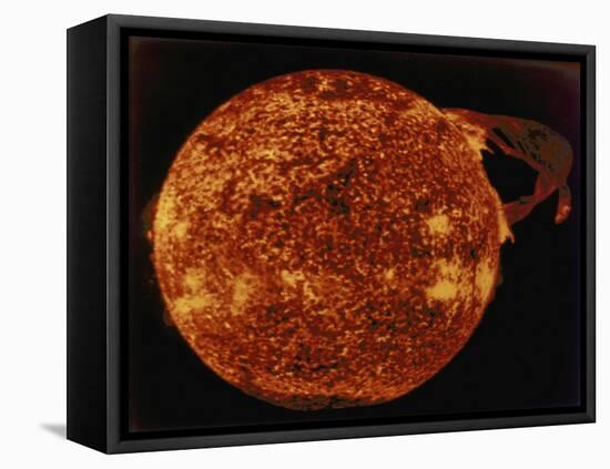 Large Solar Prominence in Extreme Ultraviolet Light, 1973-null-Framed Stretched Canvas