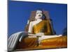 Large Statue of the Buddha at Kyaik Pun Paya, Bago, Myanmar-Alain Evrard-Mounted Photographic Print