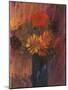 Large Still Life: Red and Yellow Dahlia; Grosses Stilleben: Rote Und Gelbe Dahlien, 1937-Alexej Von Jawlensky-Mounted Giclee Print