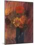 Large Still life: Red and Yellow Dahlia-Alexej Von Jawlensky-Mounted Giclee Print