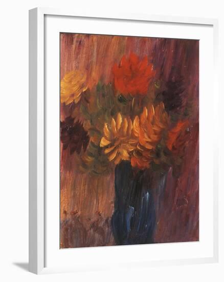 Large Still life: Red and Yellow Dahlia-Alexej Von Jawlensky-Framed Giclee Print