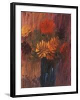 Large Still life: Red and Yellow Dahlia-Alexej Von Jawlensky-Framed Giclee Print