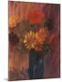 Large Still life: Red and Yellow Dahlia-Alexej Von Jawlensky-Mounted Giclee Print