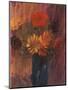 Large Still life: Red and Yellow Dahlia-Alexej Von Jawlensky-Mounted Giclee Print