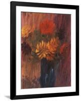 Large Still life: Red and Yellow Dahlia-Alexej Von Jawlensky-Framed Giclee Print