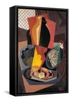 Large Still Life with a Pumpkin-Gino Severini-Framed Stretched Canvas