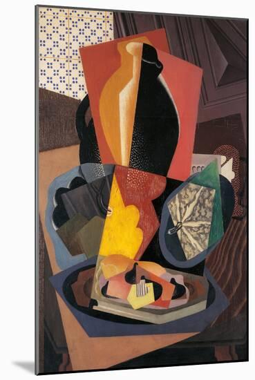 Large Still Life with a Pumpkin-Gino Severini-Mounted Giclee Print
