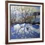 Large Tree and Tobogganers, Youlgreave, Derbyshire-Andrew Macara-Framed Giclee Print