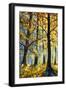 Large Tree in a Sunny Forest-Valery Rybakow-Framed Art Print