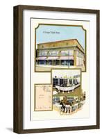 Large Triple Store-Geo E. Miller-Framed Art Print