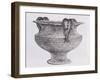 Large Vase in Alabaster Unearthed During the Excavations in Mycenae-Heinrich Schliemann-Framed Giclee Print