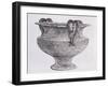 Large Vase in Alabaster Unearthed During the Excavations in Mycenae-Heinrich Schliemann-Framed Giclee Print