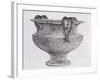 Large Vase in Alabaster Unearthed During the Excavations in Mycenae-Heinrich Schliemann-Framed Giclee Print
