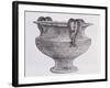 Large Vase in Alabaster Unearthed During the Excavations in Mycenae-Heinrich Schliemann-Framed Giclee Print