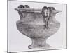 Large Vase in Alabaster Unearthed During the Excavations in Mycenae-Heinrich Schliemann-Mounted Giclee Print
