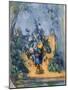 Large Vase in the Garden, C. 1895-Paul Cézanne-Mounted Giclee Print