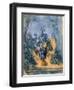 Large Vase in the Garden, C. 1895-Paul Cézanne-Framed Giclee Print