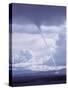 Large White Fluffy Clouds and Funnel Cloud During Tornado in Andean Highlands, Bolivia-Bill Ray-Stretched Canvas