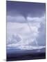 Large White Fluffy Clouds and Funnel Cloud During Tornado in Andean Highlands, Bolivia-Bill Ray-Mounted Photographic Print