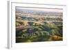 Large Windmills at Sunset Near the Snake River in Eastern Washington-Ben Herndon-Framed Photographic Print