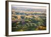 Large Windmills at Sunset Near the Snake River in Eastern Washington-Ben Herndon-Framed Photographic Print