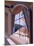 Large Window with a Seat, from 'Relais', C.1920S (Colour Litho)-Edouard Benedictus-Mounted Giclee Print