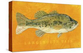 Largemouth Bass-John Golden-Stretched Canvas