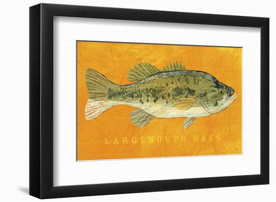 Largemouth Bass-John W^ Golden-Framed Art Print