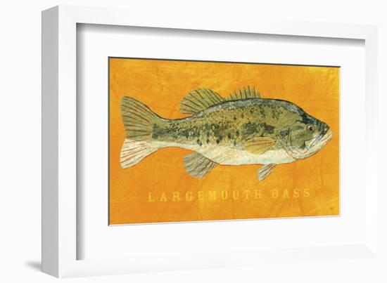 Largemouth Bass-John W^ Golden-Framed Art Print