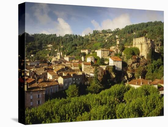 Largentiere, Ardeche, France-Michael Busselle-Stretched Canvas