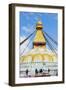 Largest Asian Stupa, Boudhanath Stupa, UNESCO World Heritage Site, Kathmandu, Nepal, Asia-G&M Therin-Weise-Framed Photographic Print