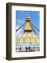 Largest Asian Stupa, Boudhanath Stupa, UNESCO World Heritage Site, Kathmandu, Nepal, Asia-G&M Therin-Weise-Framed Photographic Print