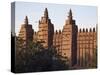 Largest Earth Mosque in the World, Grande Mosquee, Unesco World Heritage Site, Djenne, Mali-Bruno Morandi-Stretched Canvas