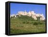 Largest Ruined Castle in Slovakia, Spis Castle, Unesco World Heritage Site, Presov Region-Richard Nebesky-Framed Stretched Canvas