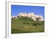 Largest Ruined Castle in Slovakia, Spis Castle, Unesco World Heritage Site, Presov Region-Richard Nebesky-Framed Photographic Print