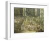 Largo San Ferdinando in Naples During the Carnival-Antonio Joli-Framed Giclee Print