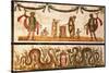 Lari Sacrificing and Agathodemon Snakes at Altar, C.55-79-null-Stretched Canvas