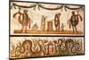 Lari Sacrificing and Agathodemon Snakes at Altar, C.55-79-null-Mounted Art Print