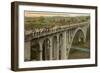 Larimer Bridge, Pittsburgh, Pennsylvania-null-Framed Art Print