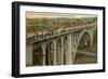 Larimer Bridge, Pittsburgh, Pennsylvania-null-Framed Art Print