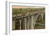 Larimer Bridge, Pittsburgh, Pennsylvania-null-Framed Art Print