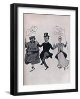 Larking with the Girls, 1906-null-Framed Giclee Print