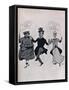 Larking with the Girls, 1906-null-Framed Stretched Canvas