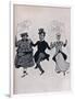 Larking with the Girls, 1906-null-Framed Giclee Print