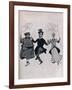 Larking with the Girls, 1906-null-Framed Giclee Print