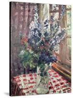 Larkspur, 1924-Lovis Corinth-Stretched Canvas