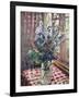 Larkspur, 1924-Lovis Corinth-Framed Giclee Print